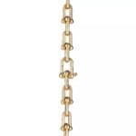 Minimalist Link Necklace · 18K Gold Plated · 18" Chain - Image 4