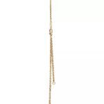 Small Lock Pendant Necklace · 18K Gold Plated · Adjustable Chain - Image 4