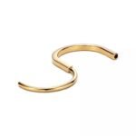 Lock Bangle · 18K Gold Plated · Medium Size - Image 4
