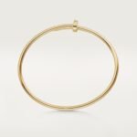 Gold-Plated Slim Open Bangle | 2.5mm - Image 4