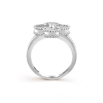 Gold-Plated Floral Motif Ring – 925 Silver - Image 16