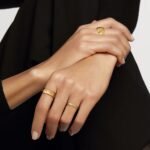 Gold-Plated Quilted Ring | 925 Sterling Silver - Image 4