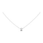 Gold-Plated Quilted Pendant Necklace - Image 4