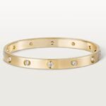 Gold-Plated CZ Minimal Bangle Bracelet (0.24") - Image 29