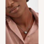 Gold-Plated CZ Triple Ring Snake Necklace - Image 4