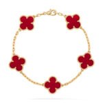 Clover Leaf Bracelet · 925 Silver · 18K Gold Plated - Image 29