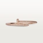 Gold-Plated Open Bangle with Cubic Zirconia | 3.5mm - Image 5