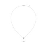 Gold-Plated Quilted Pendant Necklace - Image 5