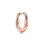 Lock Hoop Earrings · 18K Gold Plated · Minimalist Design - Image 6