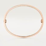 Gold-Plated CZ Minimal Bangle Bracelet (0.24") - Image 20