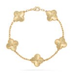 Clover Leaf Bracelet · 925 Silver · 18K Gold Plated - Image 31
