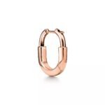 Lock Hoop Earrings · 18K Gold Plated · Minimalist Design - Image 7