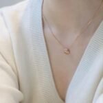 Rose Gold–Plated CZ Floral Motif Pendant Necklace - Image 7