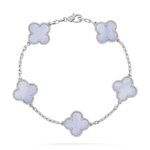 Clover Leaf Bracelet · 925 Silver · 18K Gold Plated - Image 23