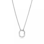 Small Lock Pendant Necklace · 18K Gold Plated · Adjustable Chain - Image 8