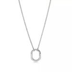 Small Lock Pendant Necklace · 18K Gold Plated · Adjustable Chain - Image 8