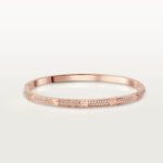 Pavé Screw Bangle · 18K Gold Plated · Cubic Zirconia - Image 6