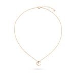 Gold-Plated Letter CZ Pendant Necklace - Image 8