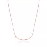 Smile Pendant Necklace · 18K Gold Plated · Small Minimalist Design - Image 9