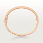 Wide Pavé Bangle Bracelet · 18K Gold Plated · Zirconia Cuff - Image 9