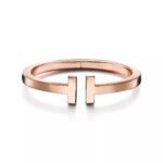 Square T Open Bangle · 18K Gold Plated · Medium Size - Image 9