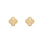 Clover Leaf Earrings · 925 Silver · 18K Gold Platedachite - Image 9