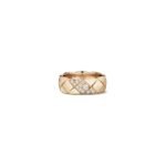 Gold-Plated Quilted Zirconia Ring | 925 Sterling Silver - Image 9