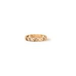 Gold-Plated Quilted Ring | 925 Silver - Image 9