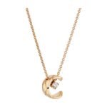 Gold-Plated Letter CZ Pendant Necklace - Image 9