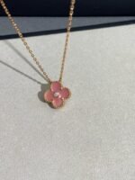 Clover Leaf Necklace,925 Silver, 18k Gold Plated - Image 44