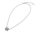 Gold Plated Circle Pendant Necklace - Image 5