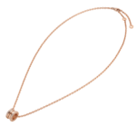 Gold Plated Circle Pendant Necklace - Image 8