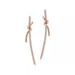 Gold Plated Long Knot Earrings - Image 9